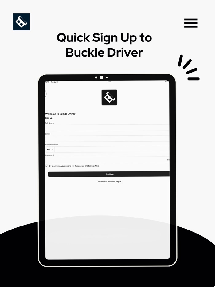 Buckle Driver App
