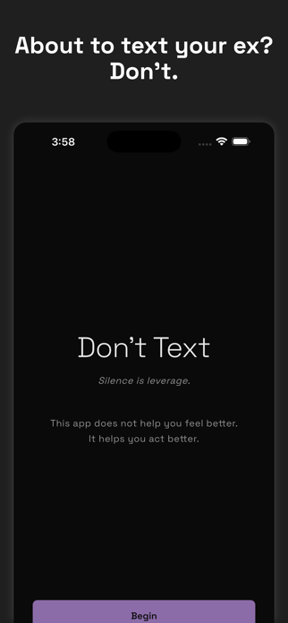 Don't Text Screenshot 1 of 6