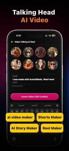 Faceless Reels - AutoAIReel screenshot