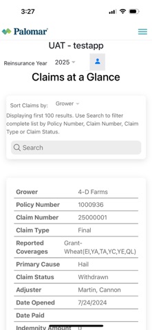 Palomar Mobile Agent Screenshot 2 of 5