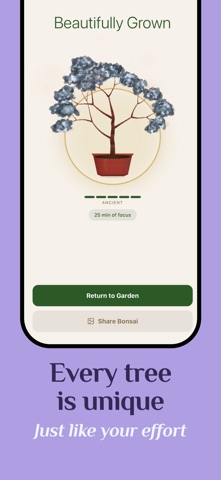 Bonsai: Focus & Study Timer screenshot