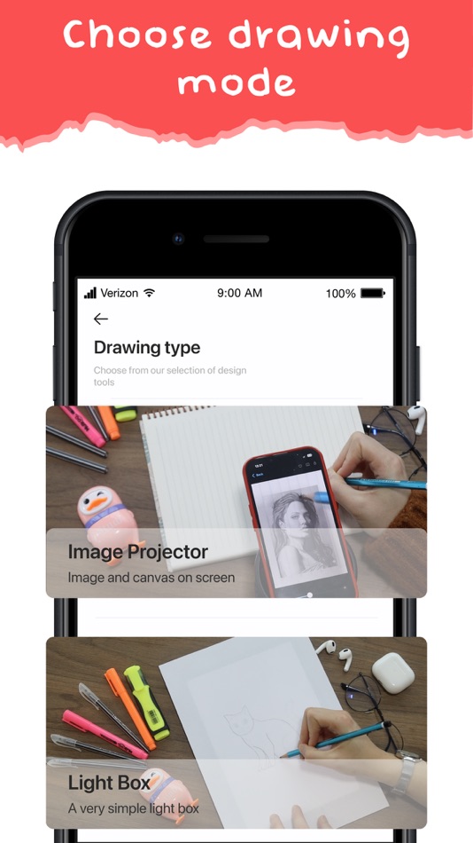 #5. Ar Drawing Draw Projector App (iOS) Podle: REVENTY TEKNOLOJI ANONIM SIRKETI