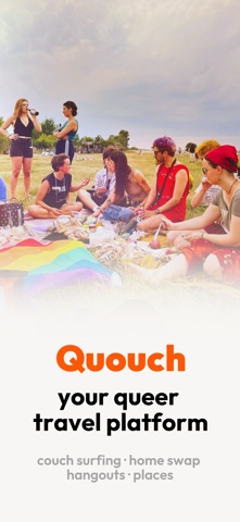 Quouch: Queer Travel App screenshot