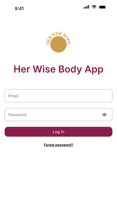 Her Wise Body App screenshot