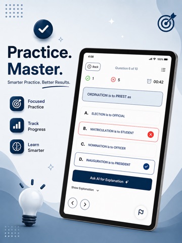 ASE A1-A9 Practice Test Prep iPad screenshot