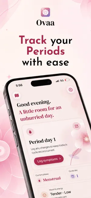 Ovaa: Period Tracker screenshot 1