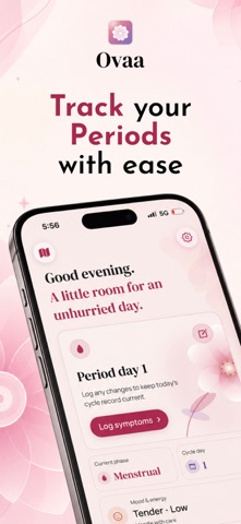 Ovaa: Period Tracker Screenshot 1 of 4