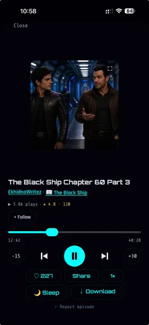 Vox9 Audiobooks screenshot 4