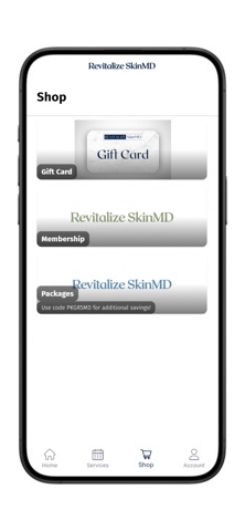 Revitalize SkinMD screenshot