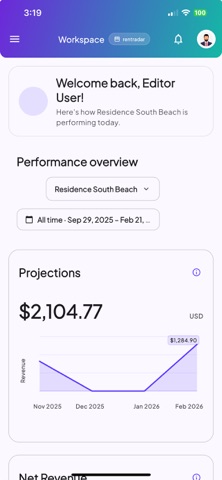 Rent Radar Admin screenshot