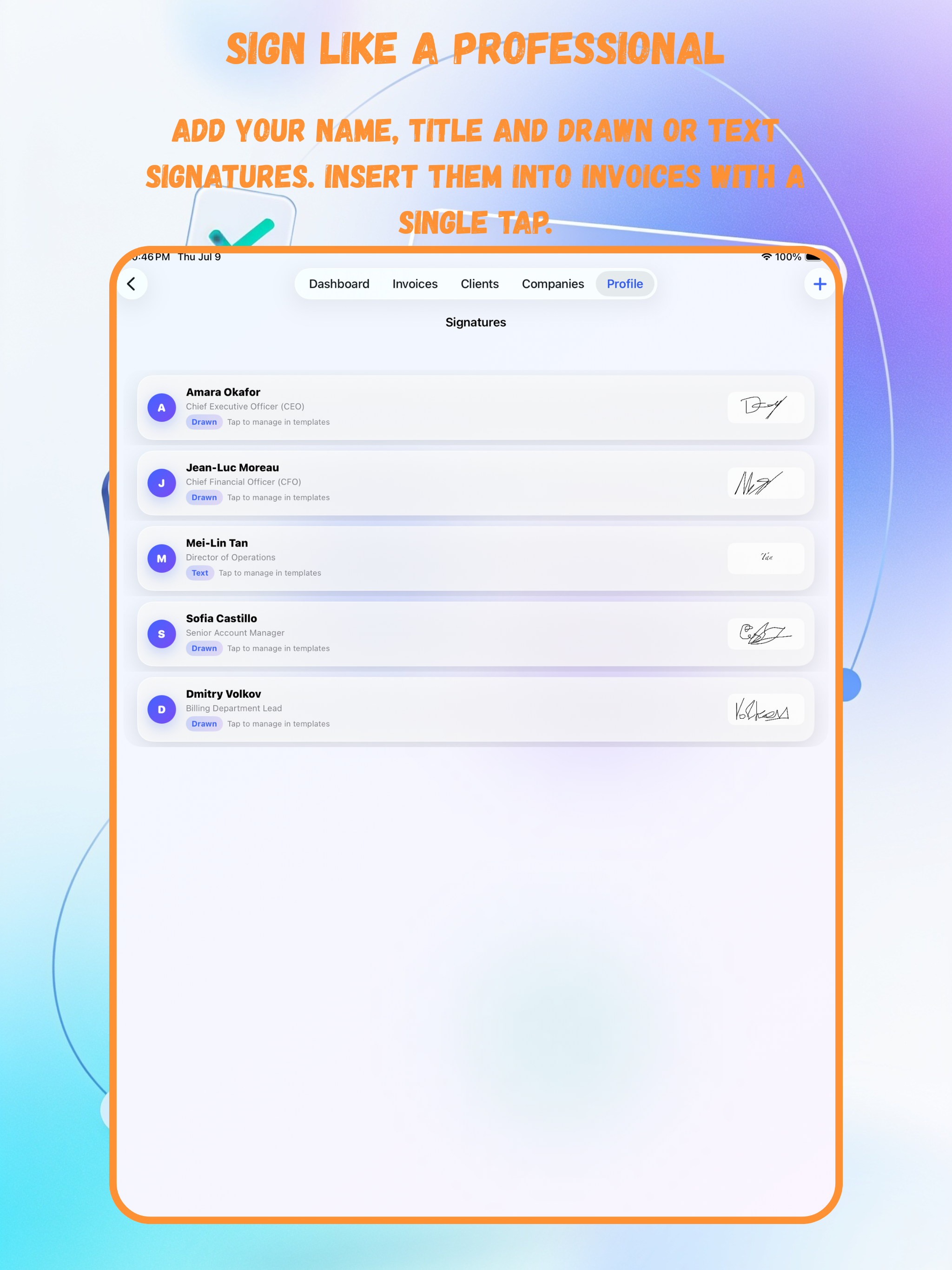 Invoice Maker - PDF & Sign screenshot 12