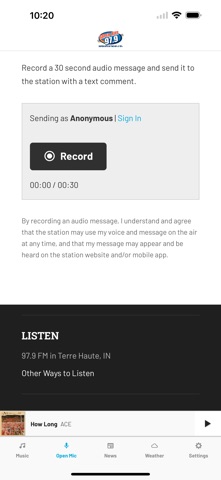 Super Hits 97.9 Screenshot 3 of 5
