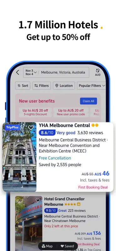 Trip.com: Book Flights, Hotels screenshot 3 of 8
