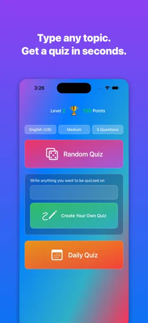 QuizHub: AI Quiz Maker screenshot 1