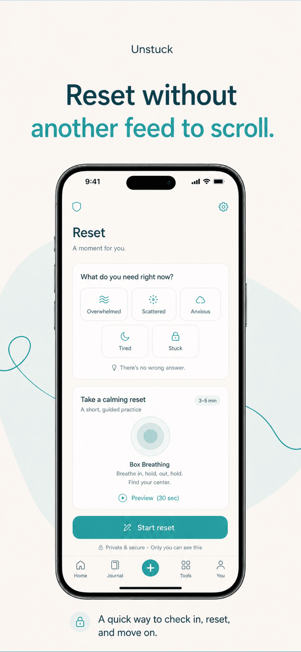 Unstuck: Mental Reset screenshot 3