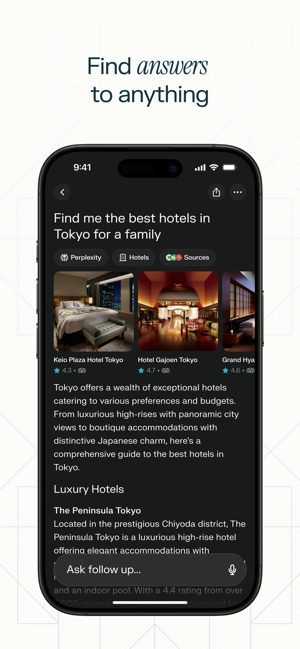 ‎Perplexity - Ask Anything Screenshot
