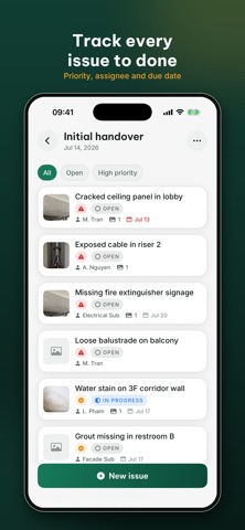 SnagShot: Site Inspect, Report iPhone screenshot