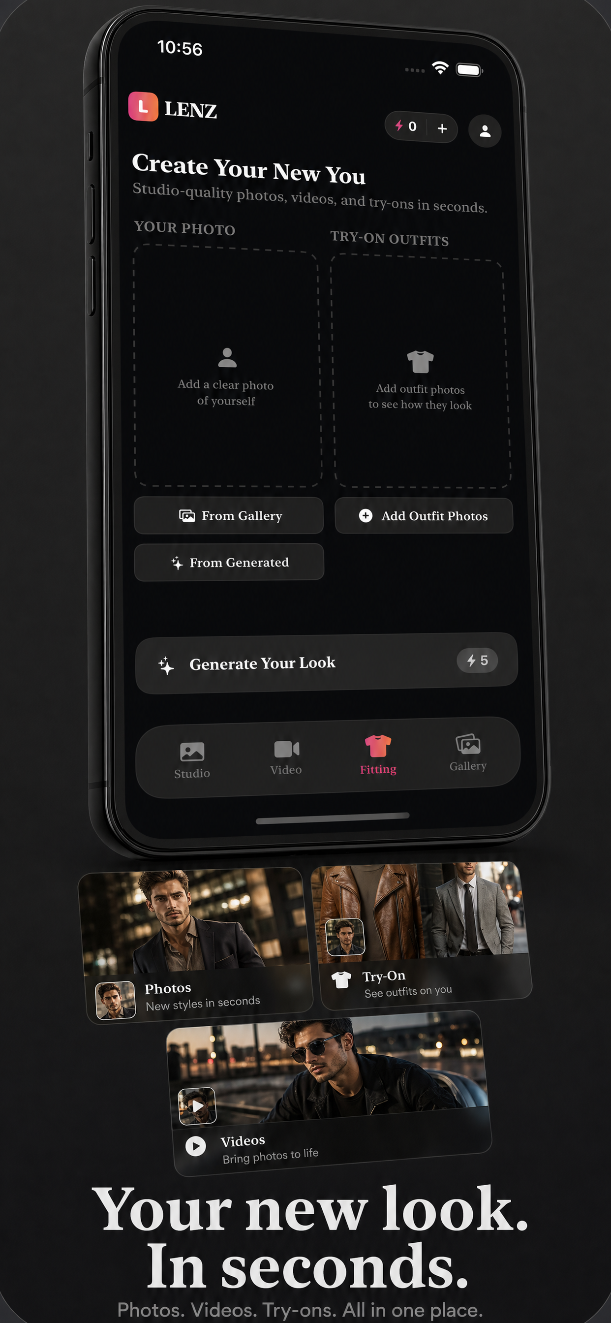 AI Photo and Video: LENZ AI