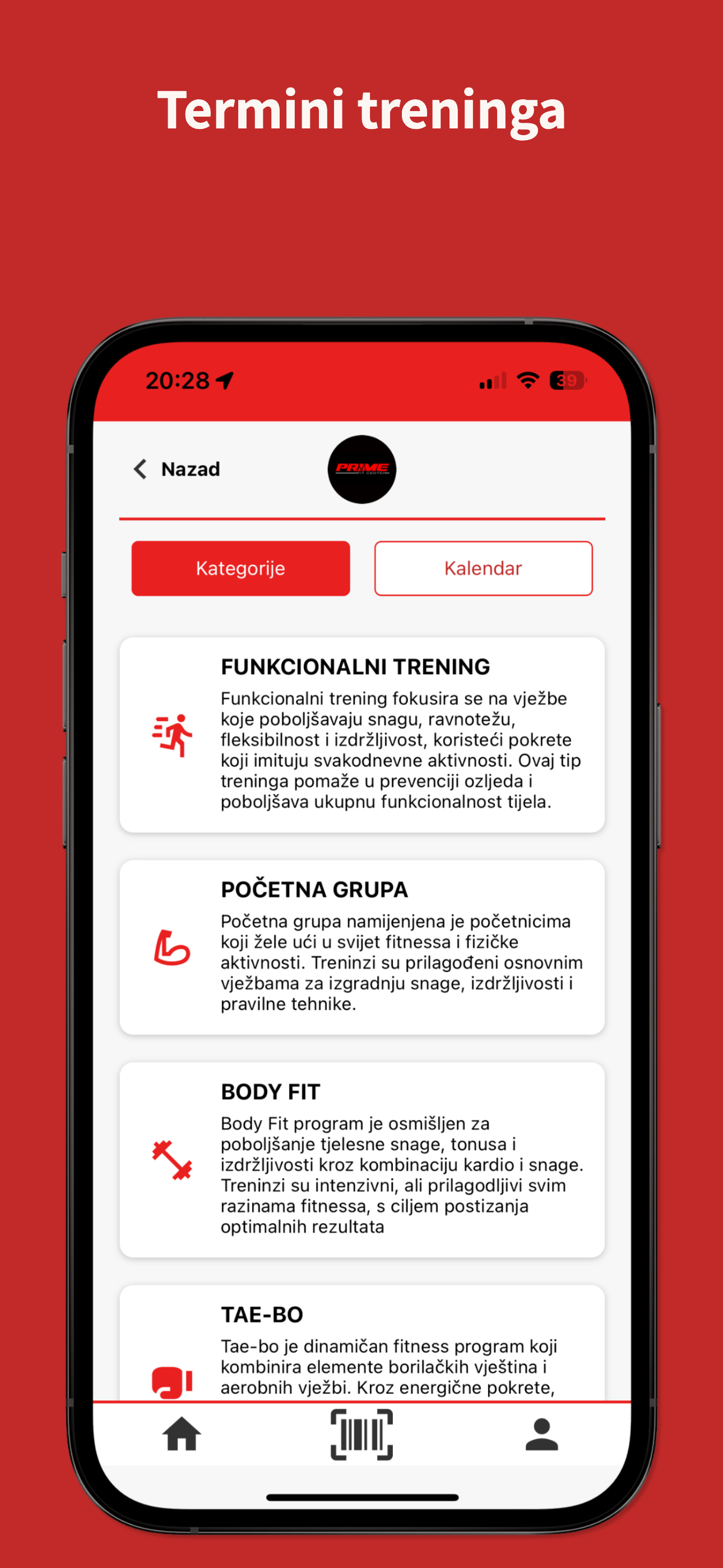 PRIME Fit Center screenshot 3