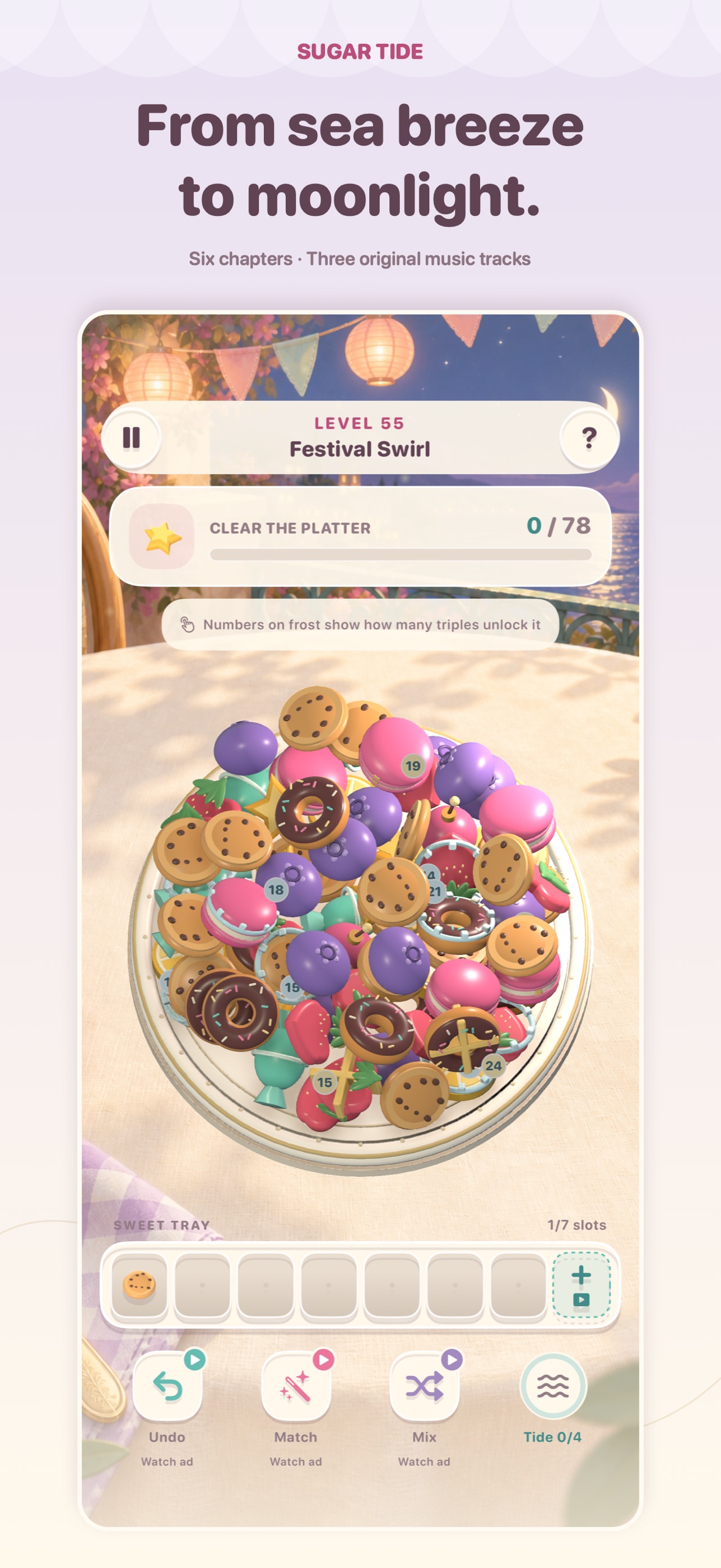 Screenshot 5 of Sugar Tide: Sweet Trio Puzzle