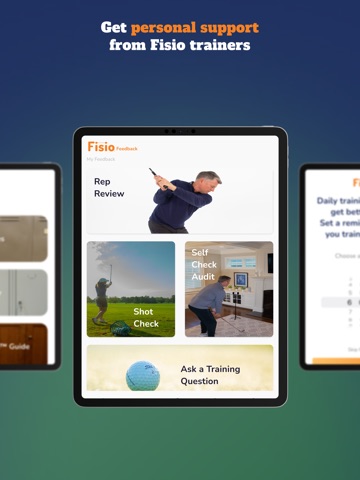 Fisio - Golf Swing Training iPad screenshot