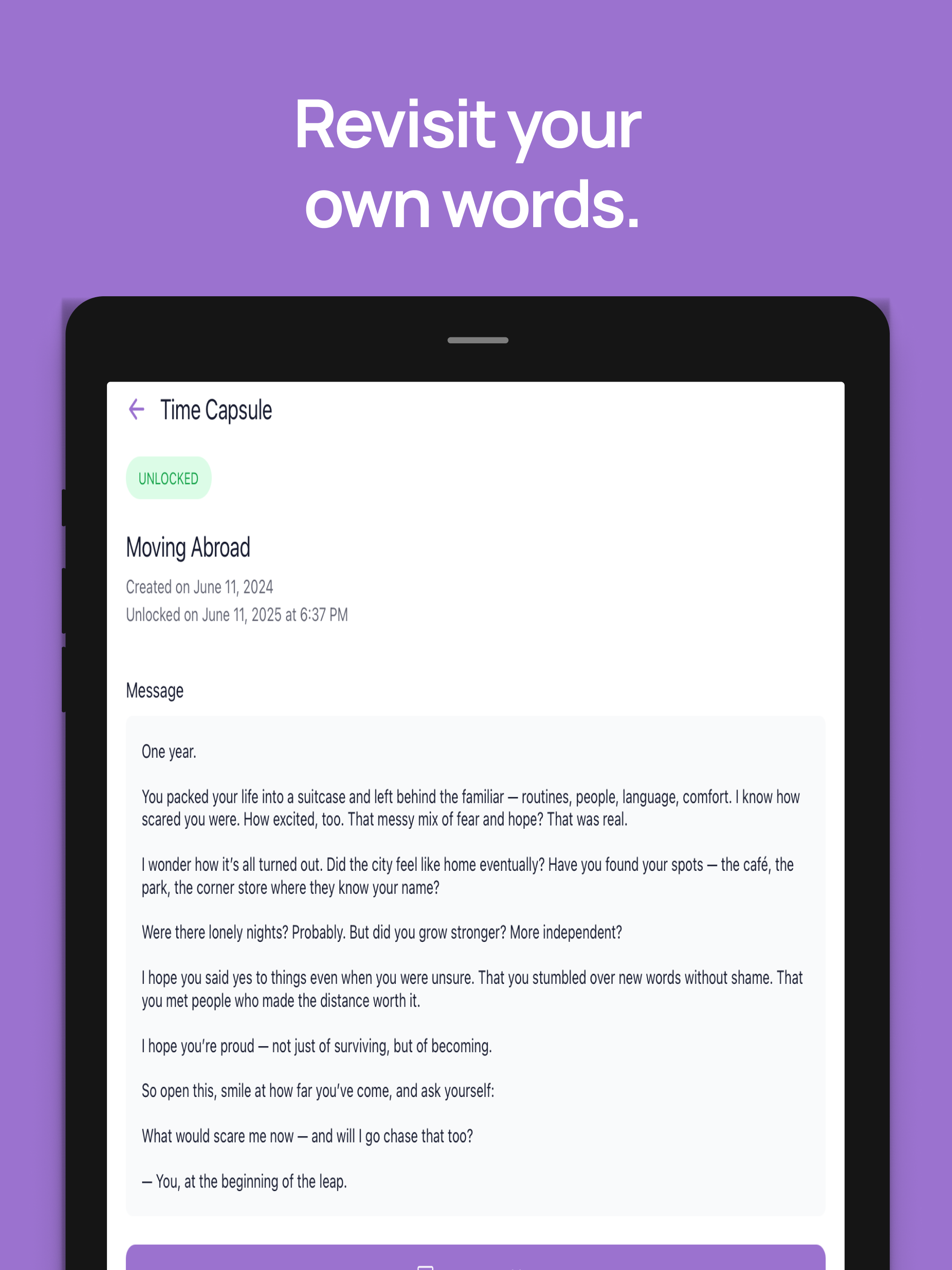 DearFuture: Time Capsule screenshot 8