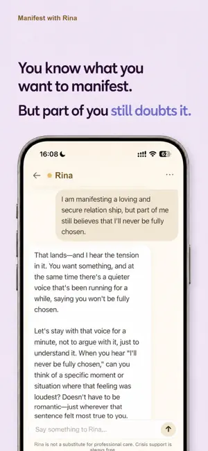 Manifest with Rina screenshot 1