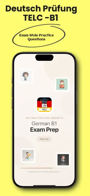 German B1 Exam Prep : TELC screenshot 1