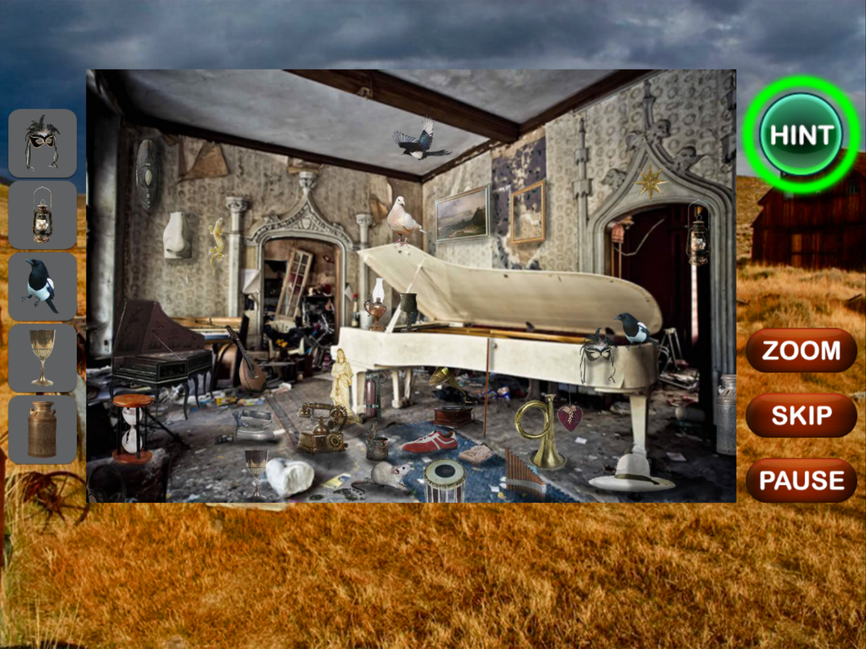 Ghost Town Hidden Objects