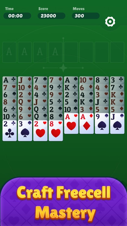 FreeCell Solitaire Go: Cards