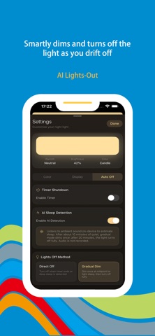 Wonder Light - Night Light iPhone screenshot