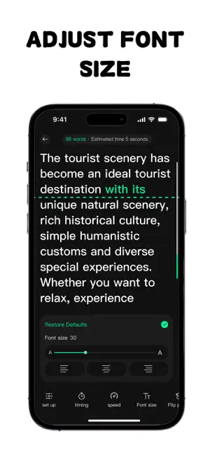 Teleprompter & Captions-TeCap screenshot 3