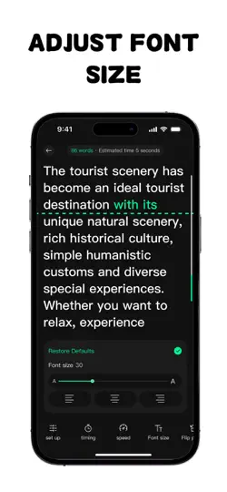 Teleprompter & Captions-TeCap iPhone Ekran Görüntüsü 3