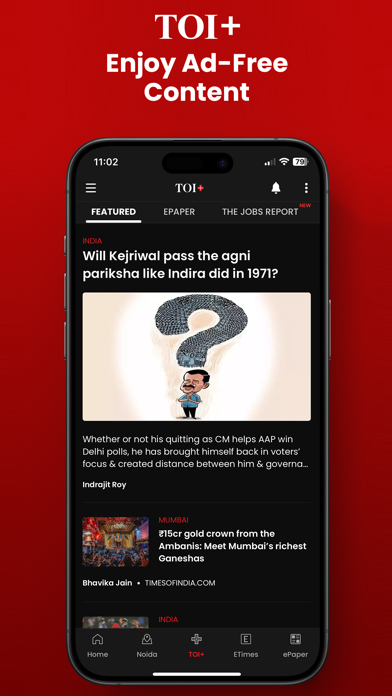 The Times of India-News Appのスクリーンショット - 4