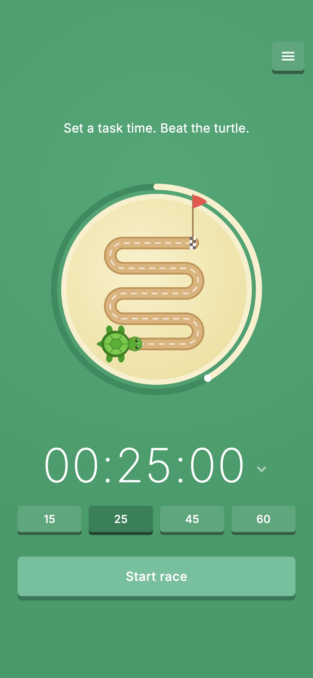 Screenshot 1 of Turtle Race Timer