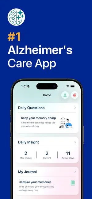 Recap: Your Alzheimer Partner screenshot 1