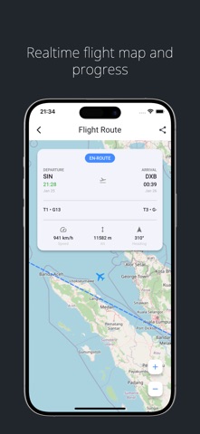 Nice Tracker: Flight Status Screenshot 4 of 4