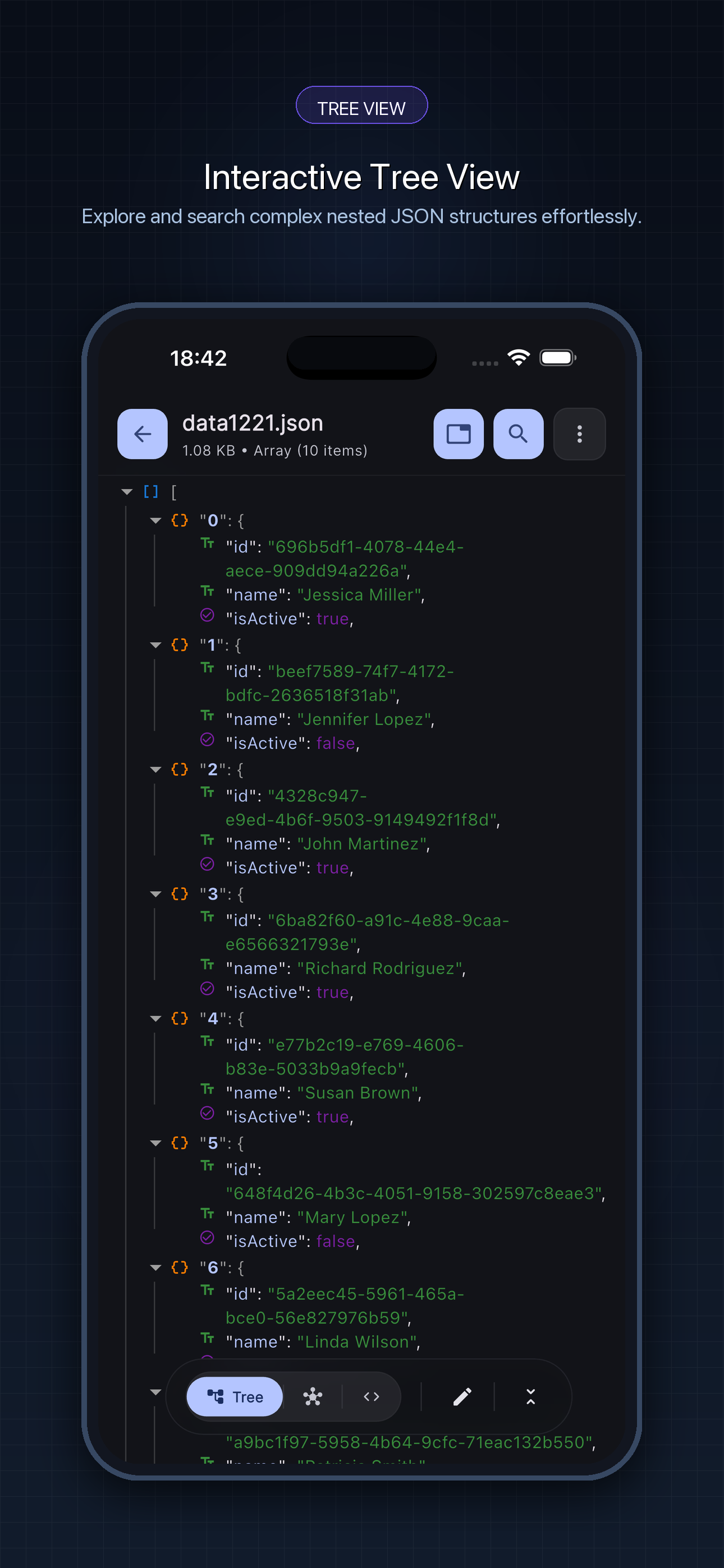 JSON Tools - View Edit screenshot 2