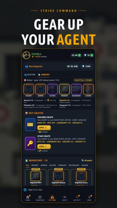 Strike-Command: Idle Esports Screenshot 4 of 8