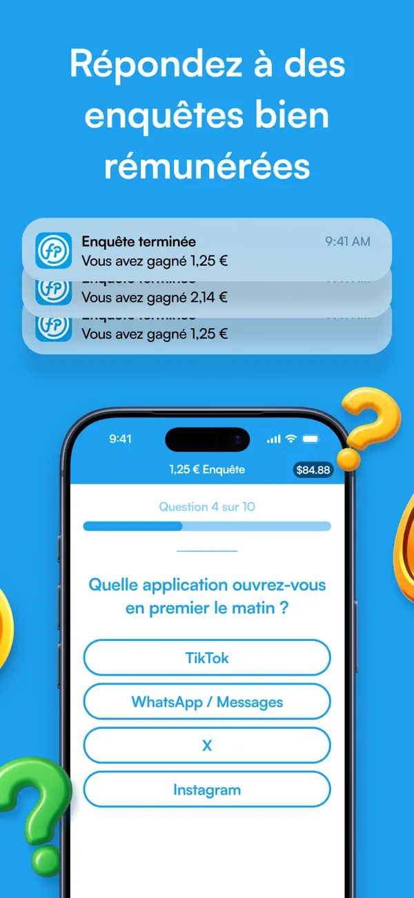 Screenshot #2 pour Gagner de l'Argent: Cash