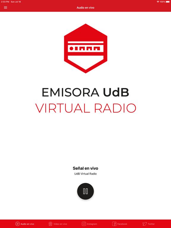 Screenshot #4 pour UdeB Virtual Radio