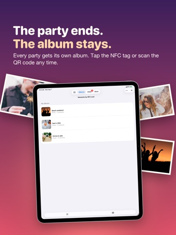 Moments by NFC.cool iPad screenshot