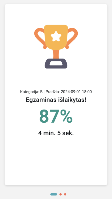 KET testai 2025 - RoboKET Screenshot