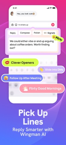 CharmKey: AI Rizz Keyboard iPhone screenshot