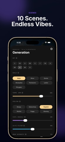 Lofi Engine iPhone screenshot