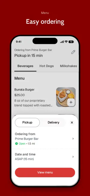 Prime Burger Bar screenshot 3