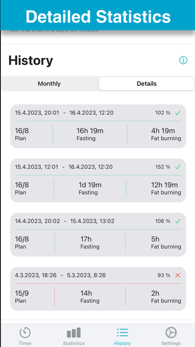 EasyStart Intermittent Fasting Screenshot