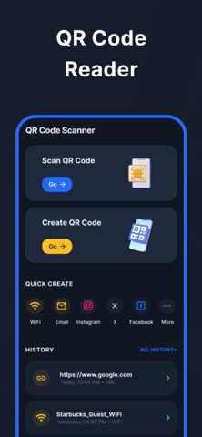 QR Code Scanner - Scan & Share Screenshot 1 of 5