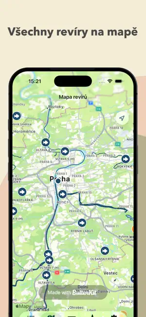 Rybmap: rybářské revíry screenshot 1
