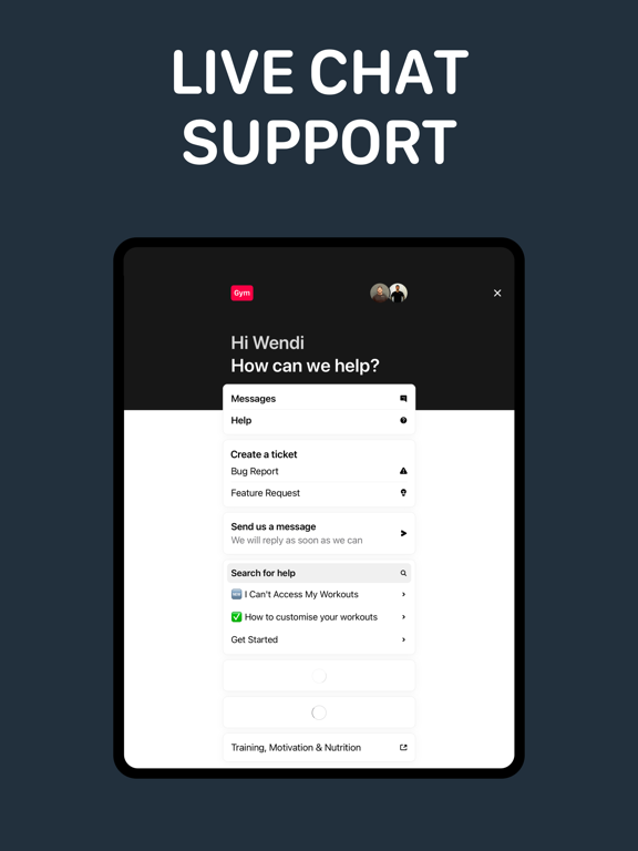 Gym Workout Planner - Gym Plan iPad screenshot 8 - Health & Fitness app